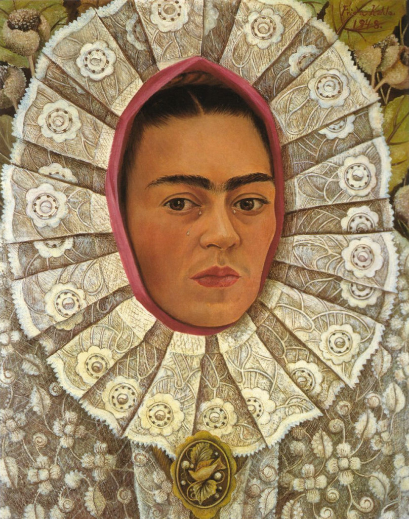 Frida-Kahlo-autoritratto-1948